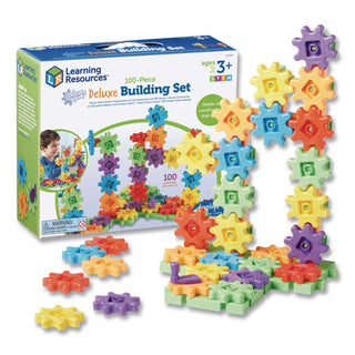Gears!Gears!Gears! Beginner's Building Set - Theme/Subject: Learning - Skill Learning: Early Skill Development - 3-10 Year - 95 Pieces
