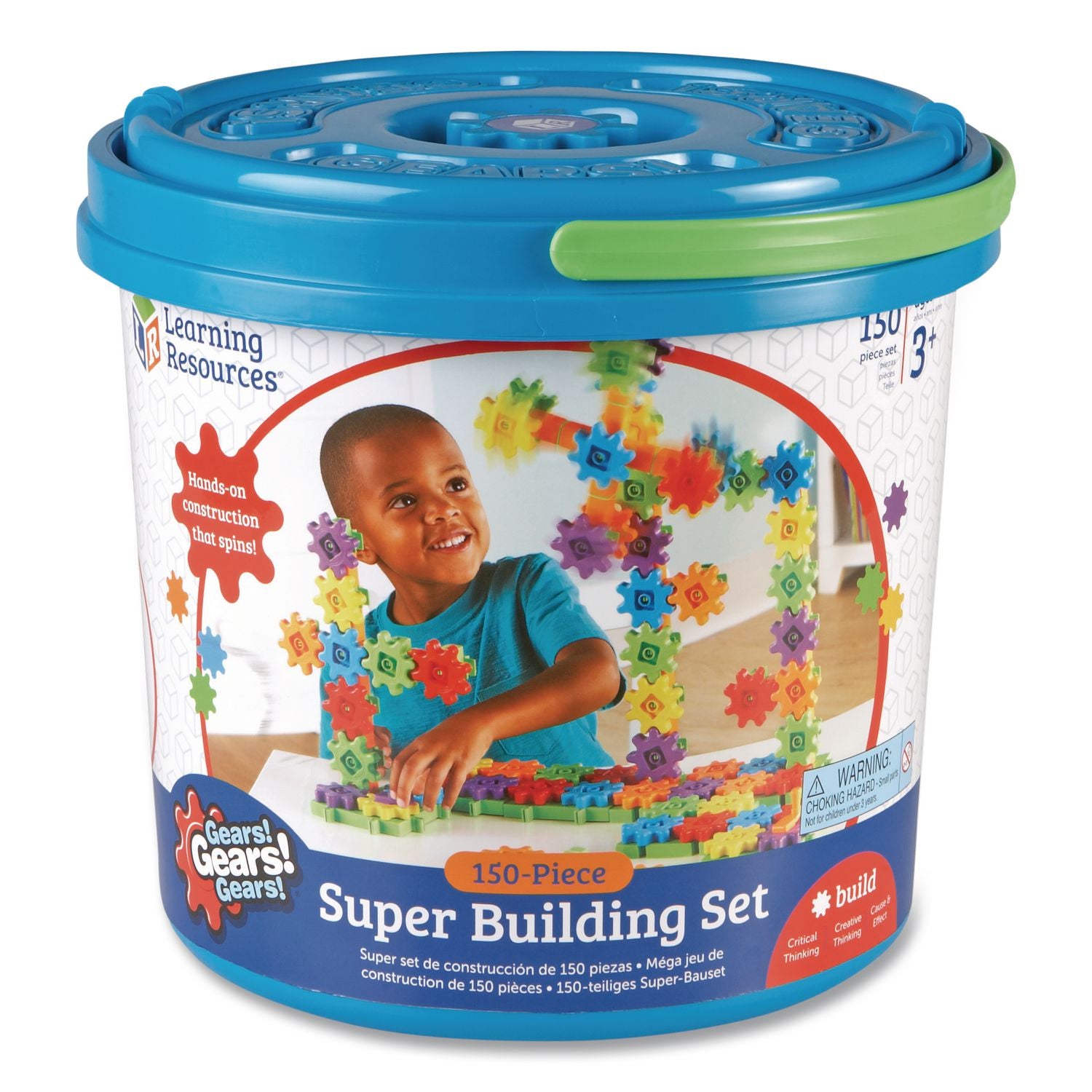 Gears!Gears!Gears! Super Set - Theme/Subject: Learning - Skill Learning: Early Skill Development - 3-10 Year - 150 Pieces