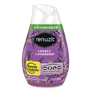 Adjustables Air Freshener, Lovely Lavender, 7 oz Cone, 12/Carton