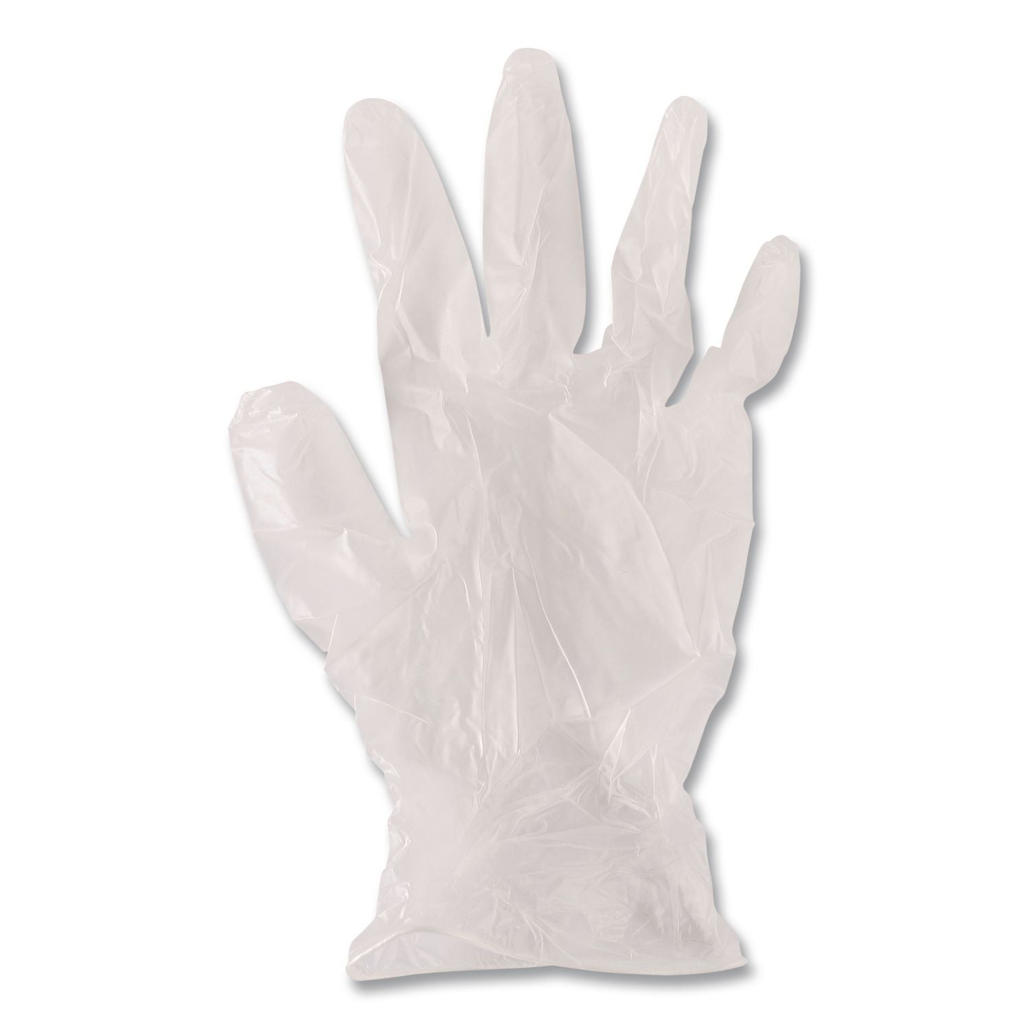 General Purpose Vinyl Gloves, Powder/Latex-Free, 2.6 mil, X-Large, Clear, 100/Box, 10 Boxes/Carton