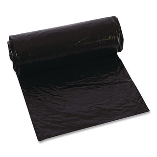 Low-Density Can Liners, 20 gal, 1.25 mil, 30" x 36", Black, 100/Carton