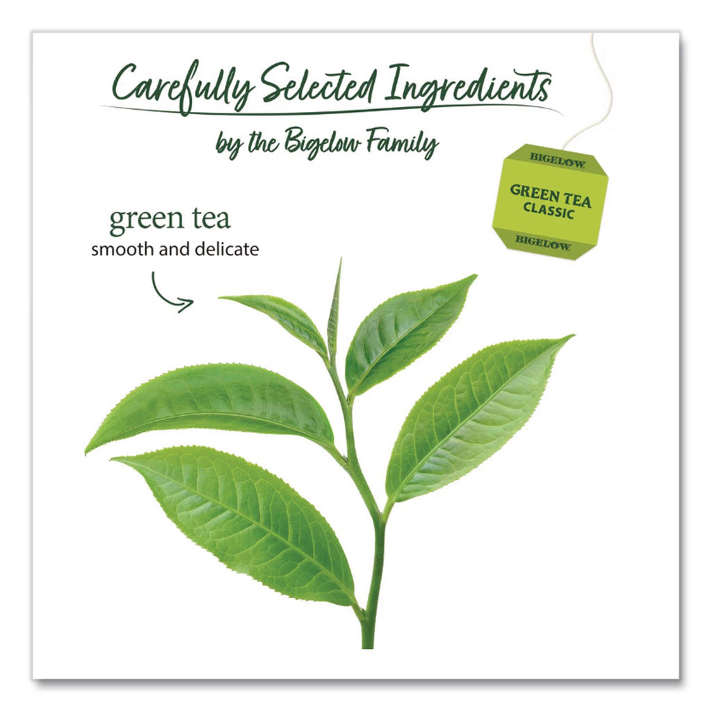 Green Tea Pods, 1.90 oz, 18/Box