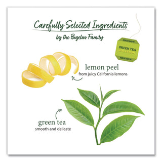 Green Tea with Lemon, Lemon, 0.34 lbs, 28/Box