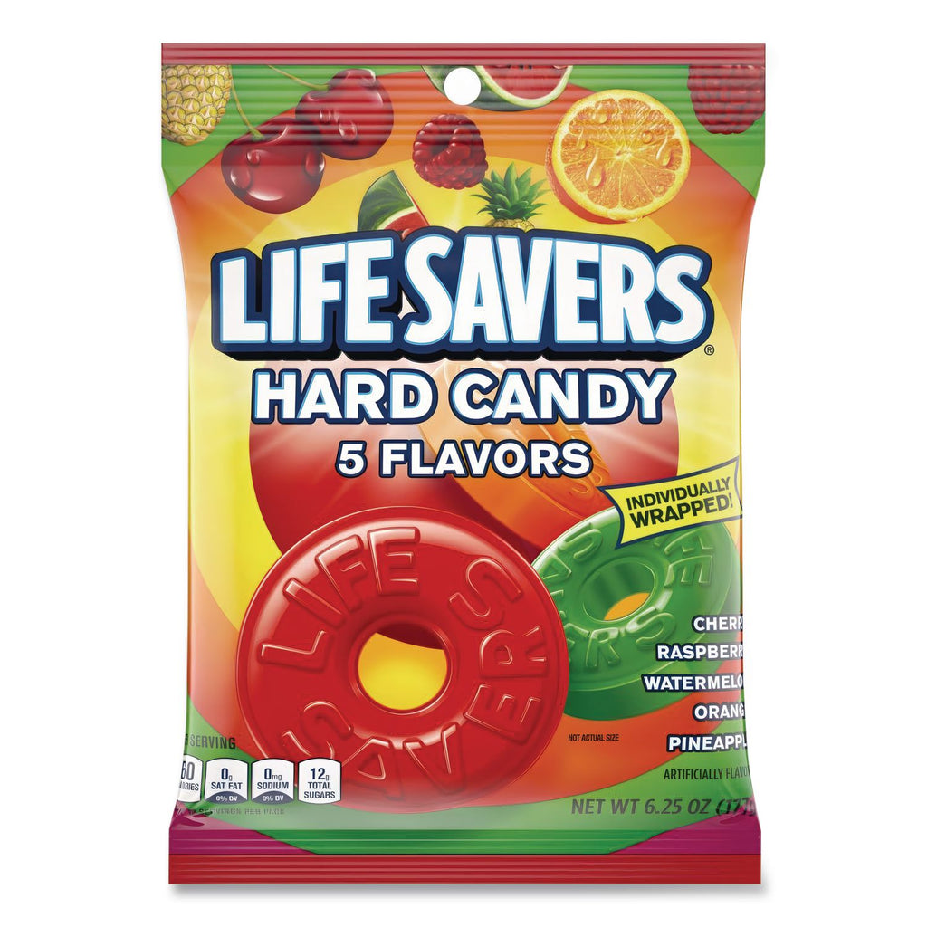 Hard Candy, Original Five Flavors, 6.25 oz Bag