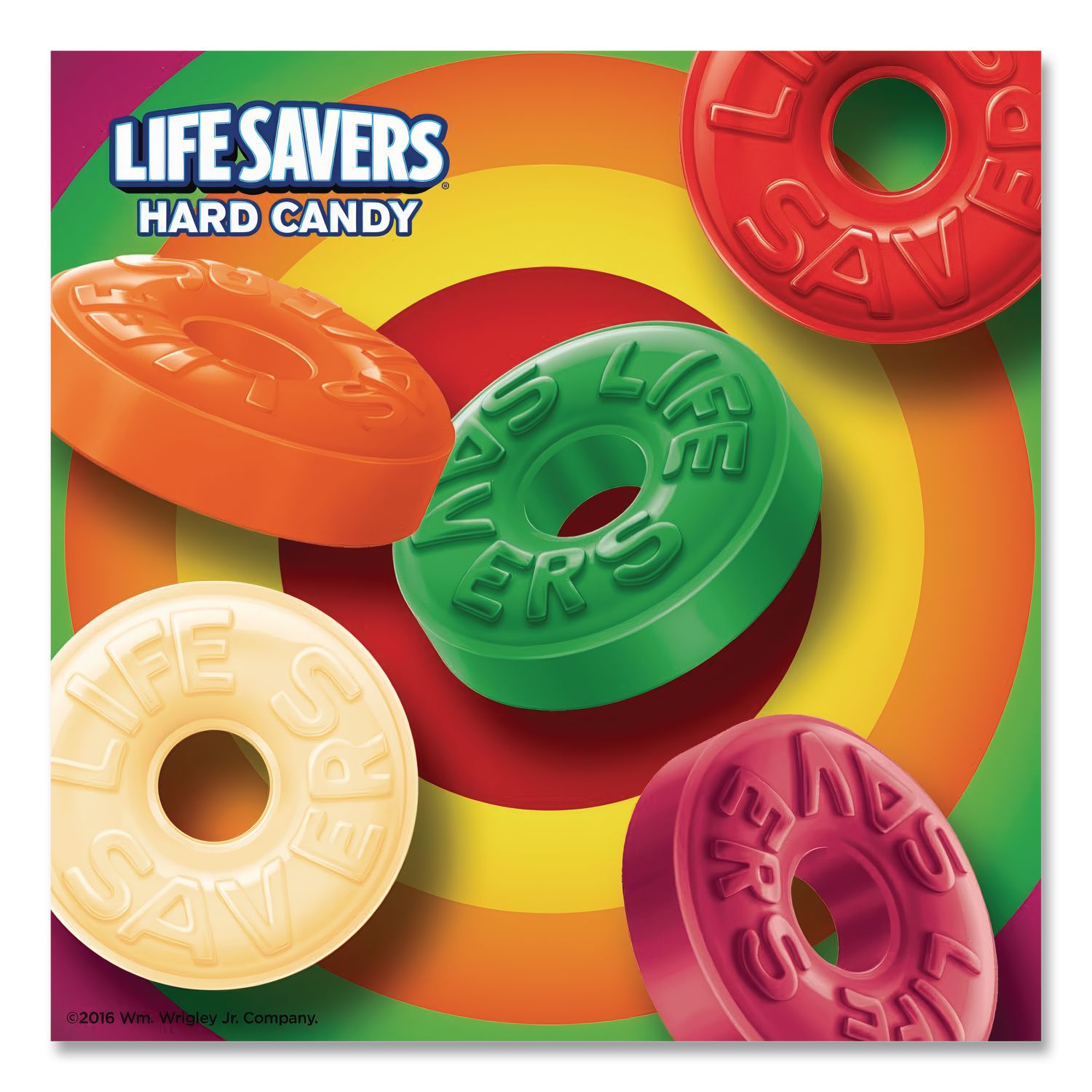 Hard Candy, Original Five Flavors, 6.25 oz Bag