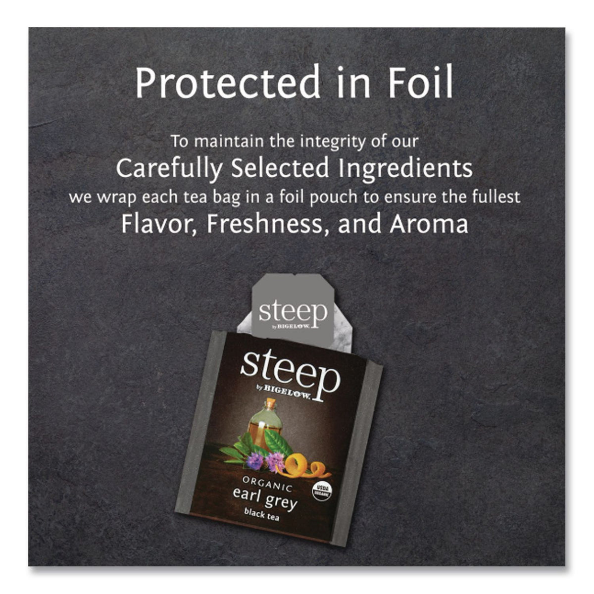 steep Tea, Earl Grey, 1.28 oz Tea Bag, 20/Box