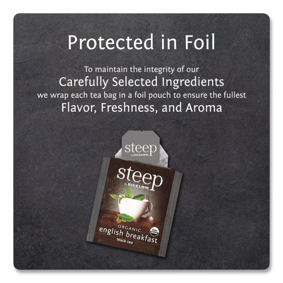 steep Tea, English Breakfast, 1.6 oz Tea Bag, 20/Box