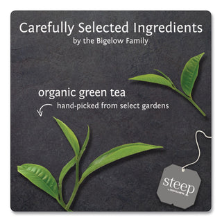 steep Tea, Pure Green, 0.91 oz Tea Bag, 20/Box