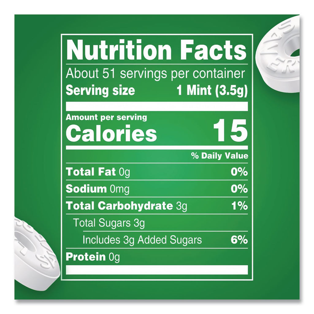 Hard Candy Mints, Wint-O-Green, Individually Wrapped, 6.25 oz Bag