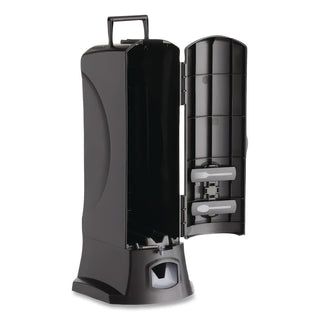 Dispenser, Forks, 10.22 x 12.5 x 23.75, Black