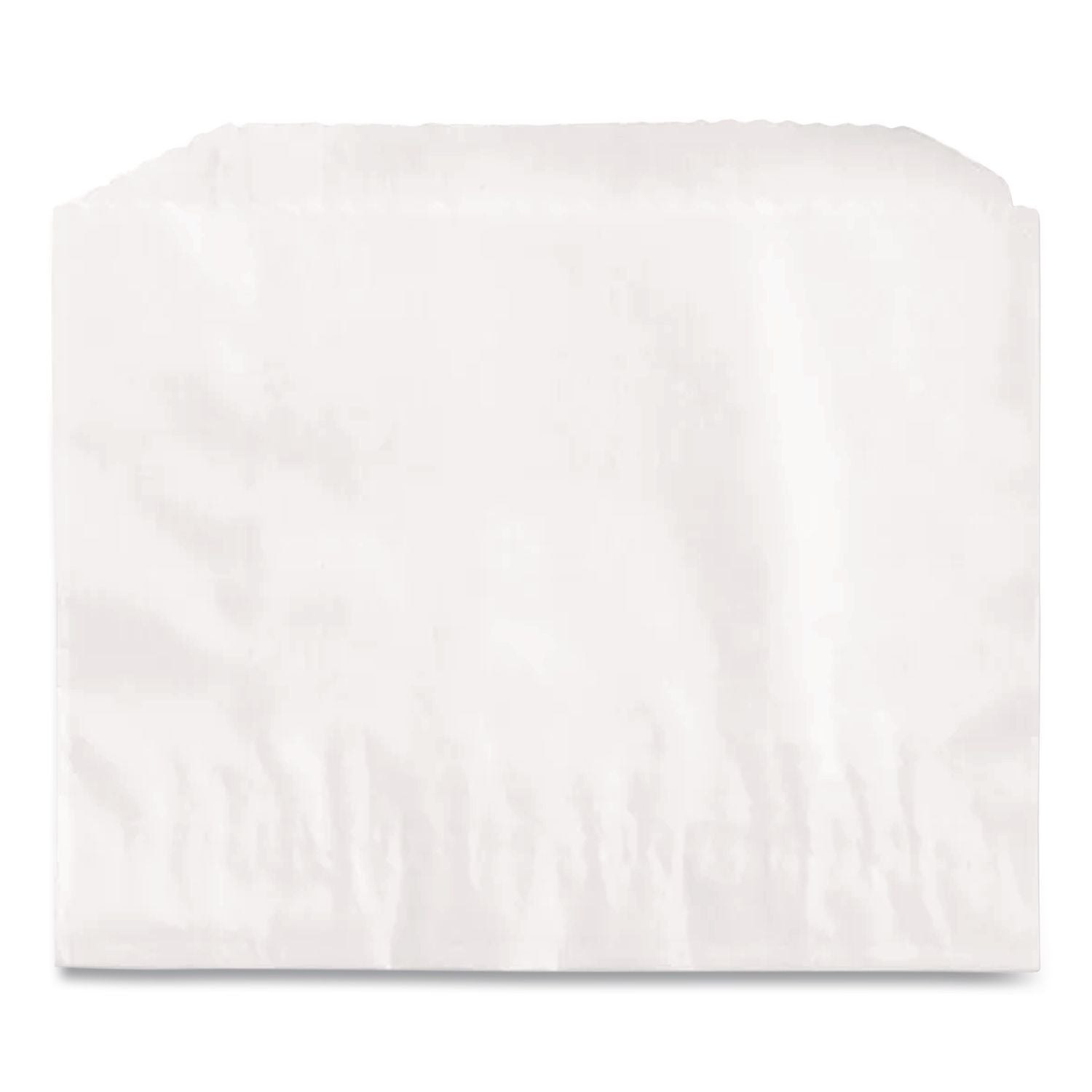 French Fry Bags, 4.5" x 3.5", White, 2,000/Carton