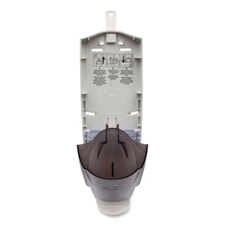 1 Liter Manual Liquid Dispenser, 1 L. 5.1 x 4 x 12.3, Smoke