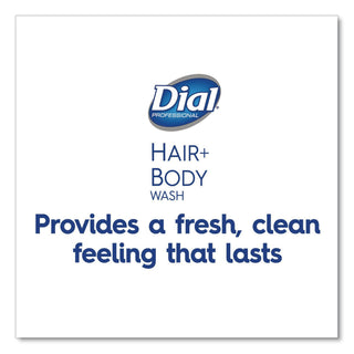 Hair + Body Wash, Neutral Scent, 7.5 oz Flip Cap, 24/Carton