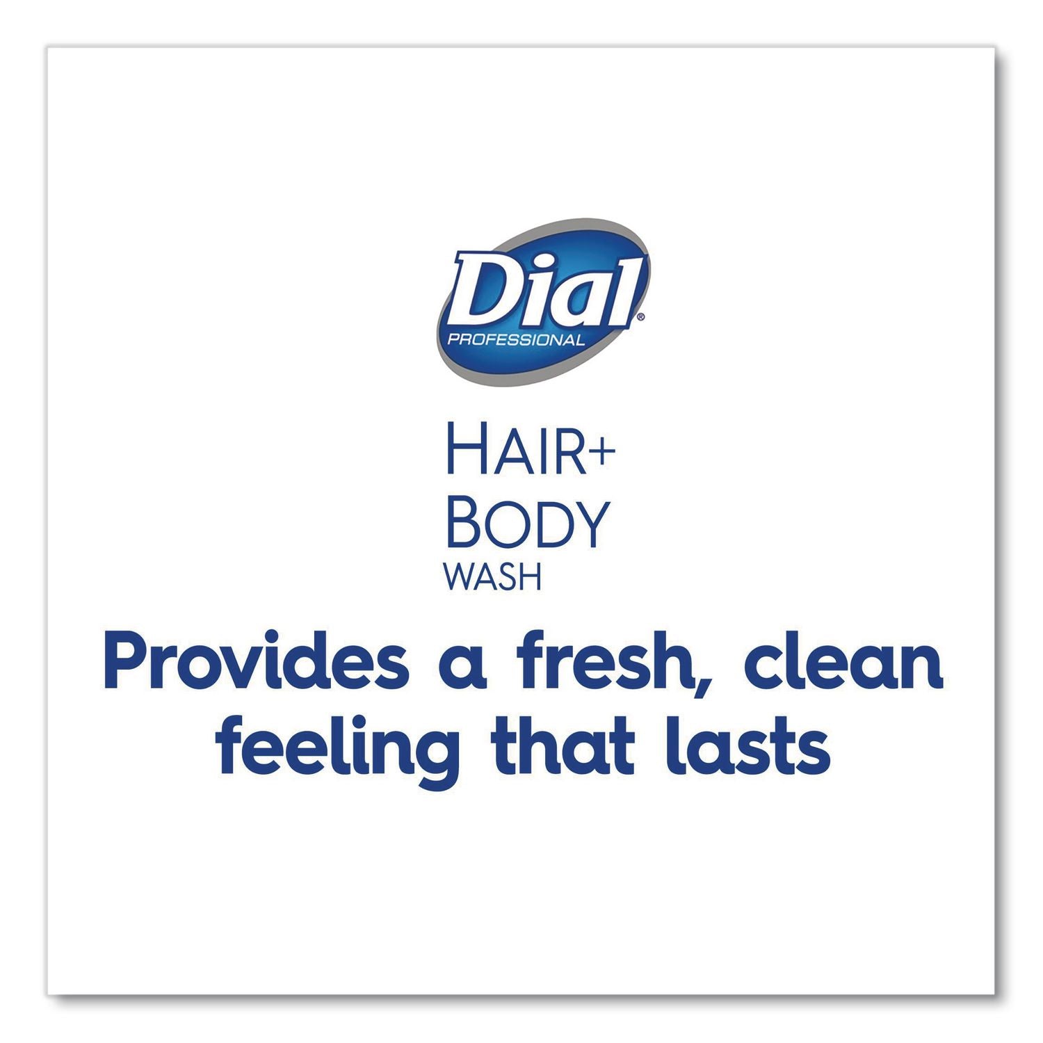Hair + Body Wash, Neutral Scent, 7.5 oz Flip Cap, 24/Carton