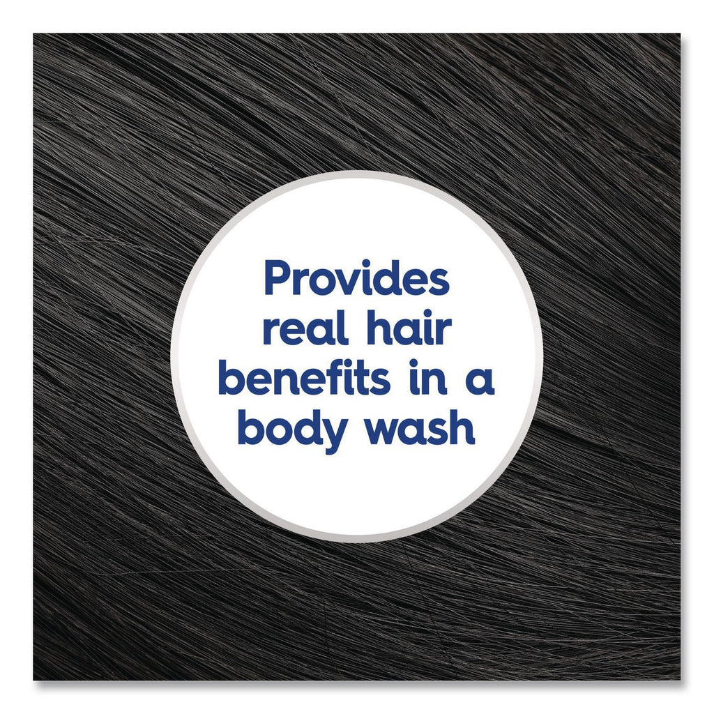Hair + Body Wash, Neutral Scent, 7.5 oz Flip Cap, 24/Carton