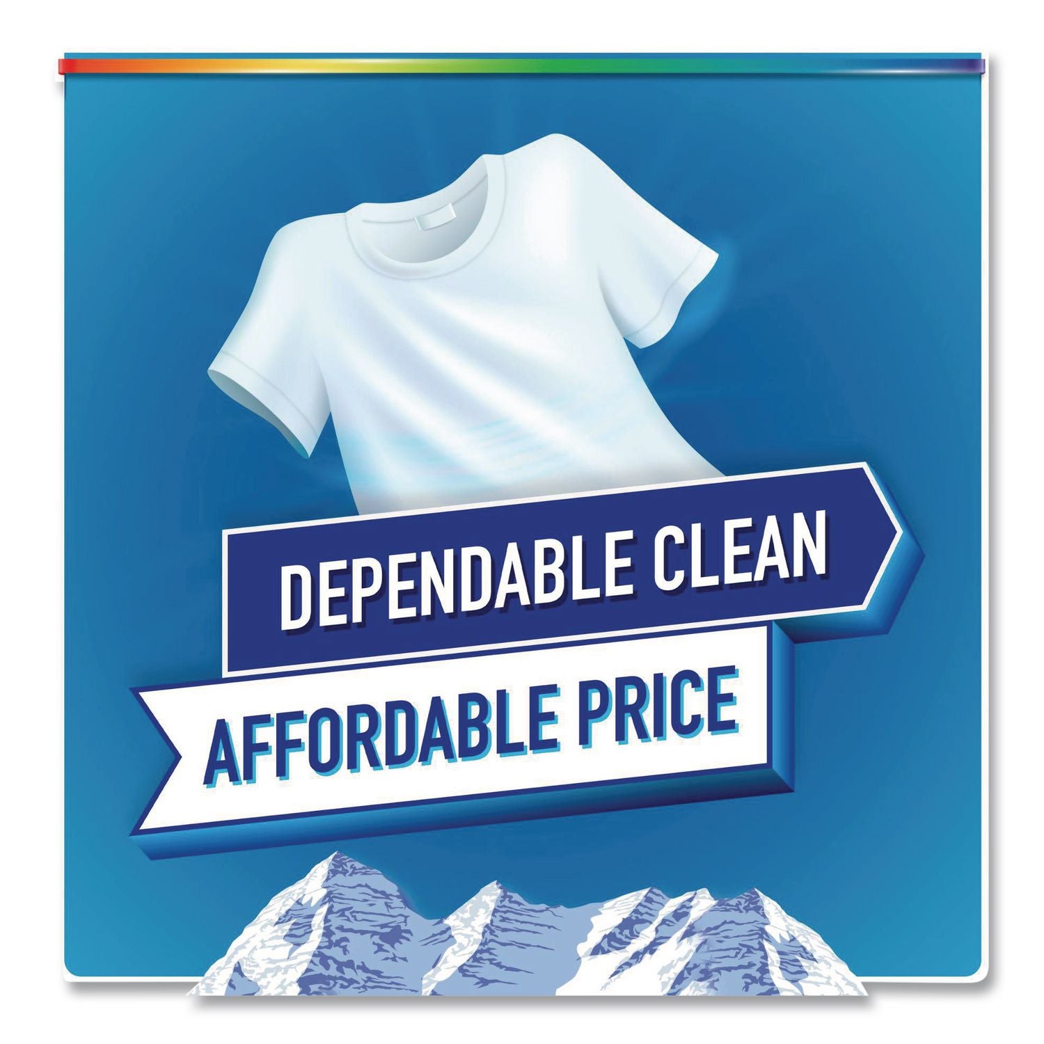 Liquid Laundry Detergent, Mountain Breeze, 150 oz, Bottle