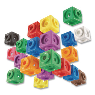 Learning Resources MathLink Cubes Big Builders - Skill Learning: Imagination, Building, STEM, Creativity, Mathematics - 5-9 Year - Multi