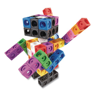 Learning Resources MathLink Cubes Big Builders - Skill Learning: Imagination, Building, STEM, Creativity, Mathematics - 5-9 Year - Multi