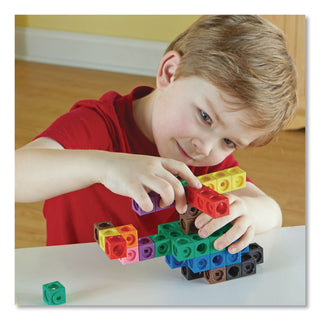 Learning Resources MathLink Cubes Big Builders - Skill Learning: Imagination, Building, STEM, Creativity, Mathematics - 5-9 Year - Multi