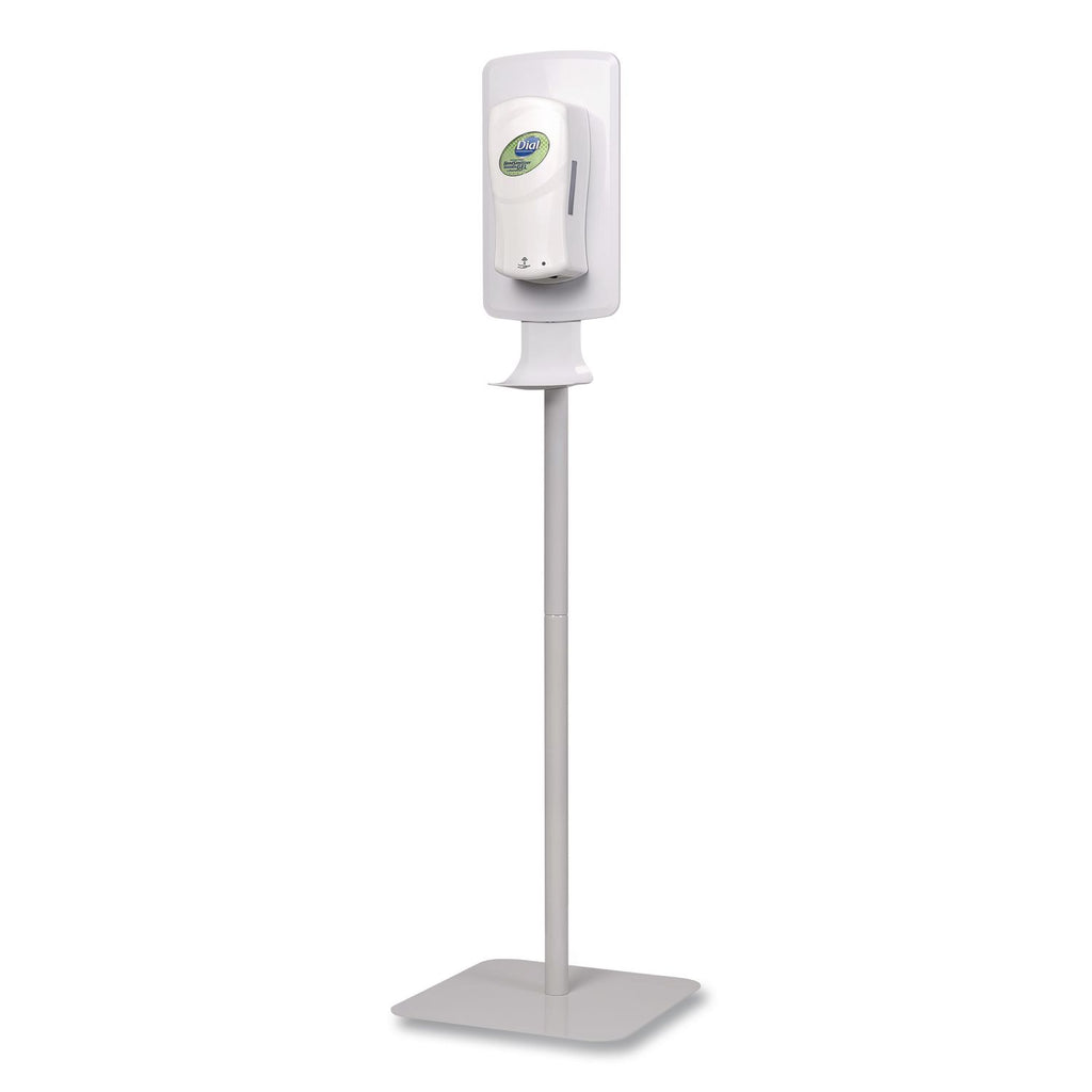FIT Touch Free Dispenser Floor Stand, 15.7 x 15.7 x 58.3, White