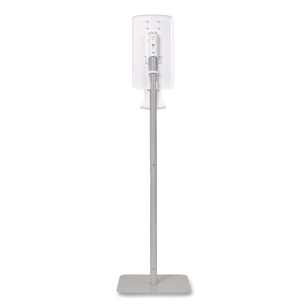 FIT Touch Free Dispenser Floor Stand, 15.7 x 15.7 x 58.3, White