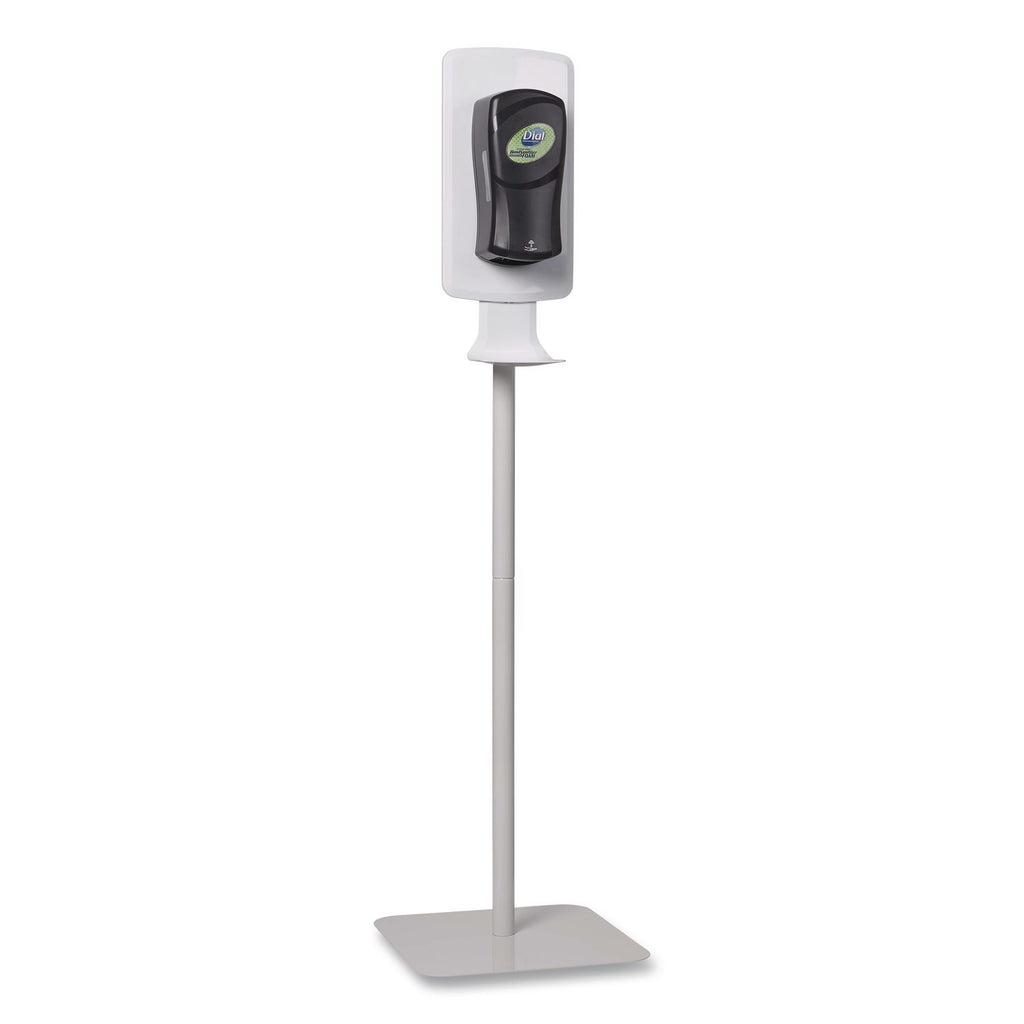 FIT Touch Free Dispenser Floor Stand, 15.7 x 15.7 x 58.3, White