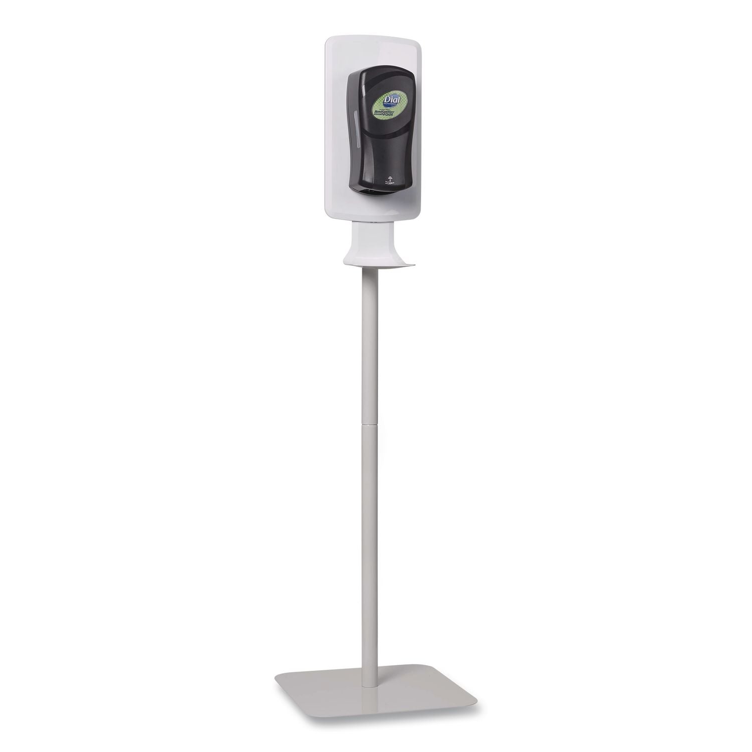 FIT Touch Free Dispenser Floor Stand, 15.7 x 15.7 x 58.3, White