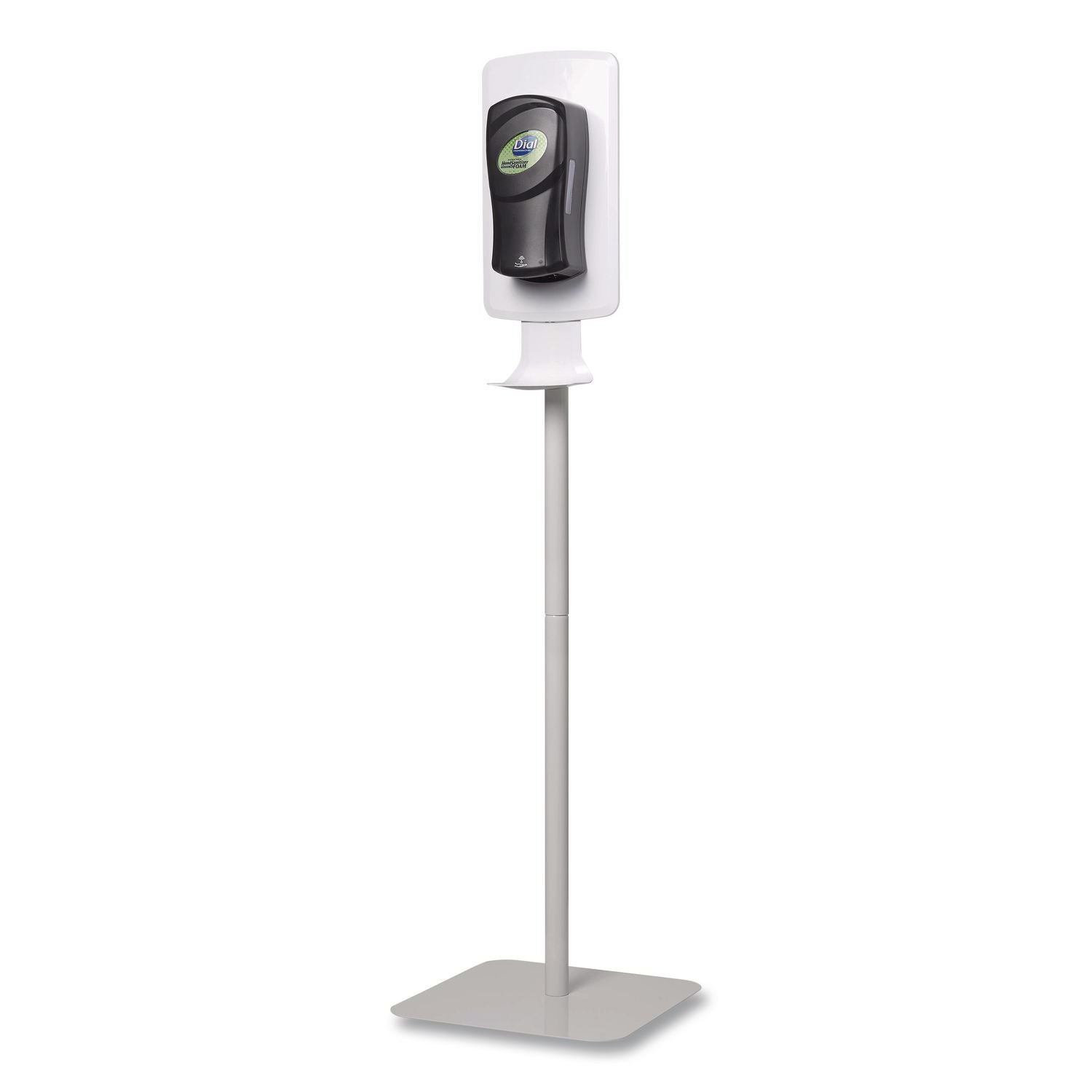FIT Touch Free Dispenser Floor Stand, 15.7 x 15.7 x 58.3, White