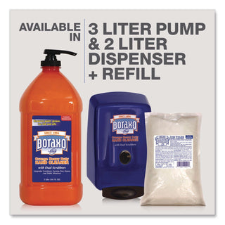 Orange Heavy Duty Hand Cleaner, 2 L Refill Bag, 4/Carton