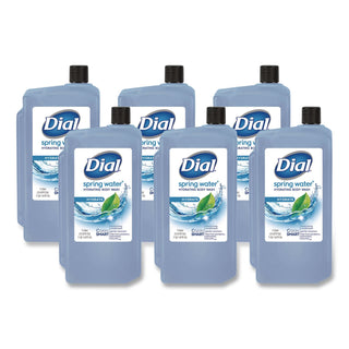 Body Wash Refill for 1 L Liquid Dispenser, Spring Water, 1 L, 8/Carton