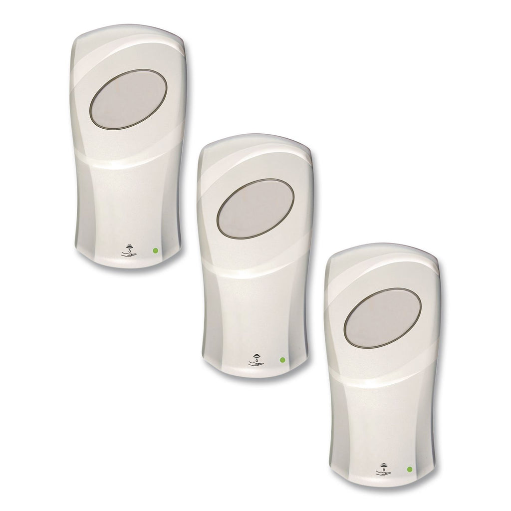 FIT Universal Touch Free Dispenser, 1 L, 4 x 5.4 x 11.2, Ivory, 3/Carton