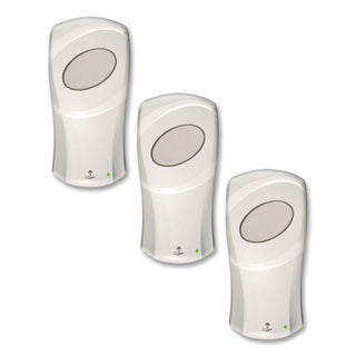 FIT Universal Touch Free Dispenser, 1 L, 4 x 5.4 x 11.2, Ivory, 3/Carton