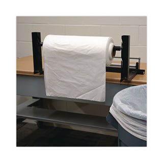 Industrial Drum Liners Rolls, 60 gal, 2.5 mil, 38 x 65, Clear, 1 Roll 50 Bags