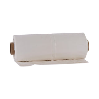 Industrial Drum Liners Rolls, 60 gal, 2.5 mil, 38 x 65, Clear, 1 Roll 50 Bags