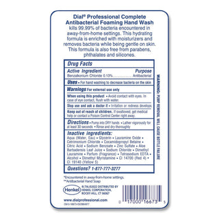 Antibacterial Foaming Hand Wash Refill for FIT Touch Free Dispenser, Original, 1 L, 3/Carton