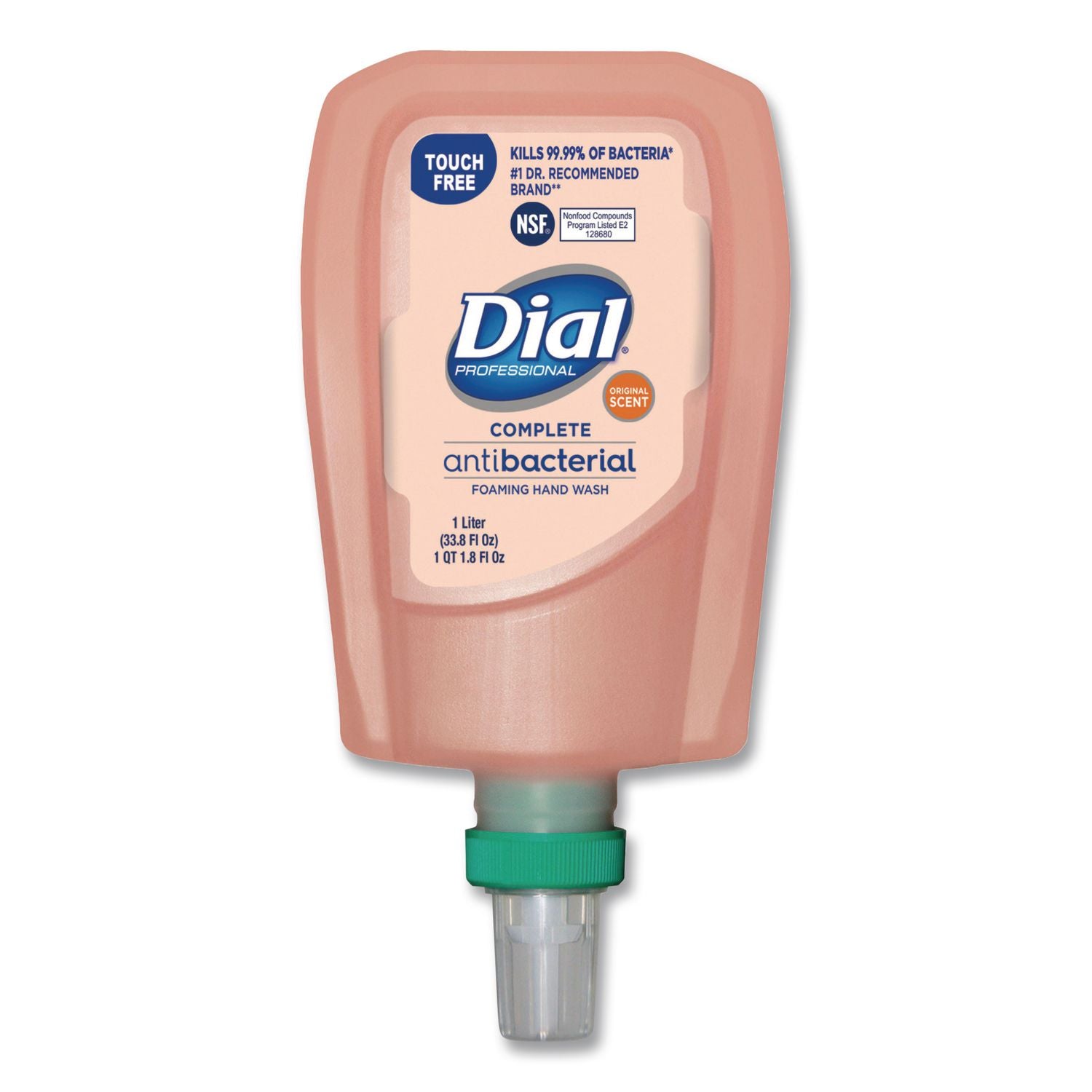 Antibacterial Foaming Hand Wash Refill for FIT Touch Free Dispenser, Original, 1 L