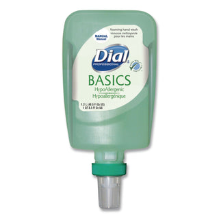 Basics Hypoallergenic Foaming Hand Wash Refill for FIT Manual Dispenser, Honeysuckle, 1.2 L