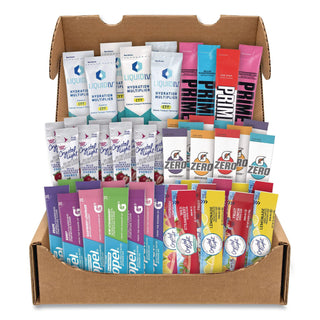 Drink Mixes Snack Box, 50 Assorted Mixes/Box, Ships in 1-3 Business Days