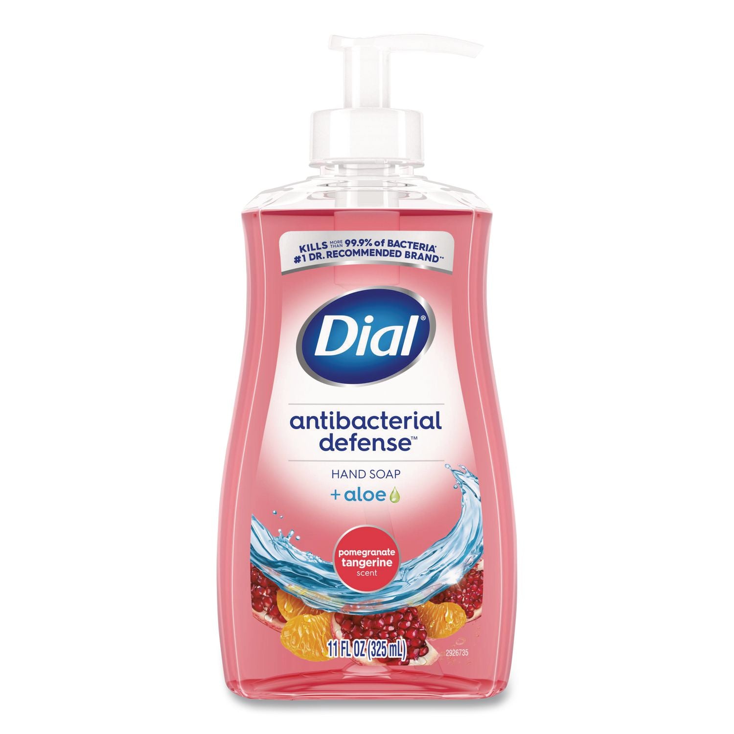 Antibacterial Liquid Hand Soap, Pomegranate Tangerine Scent, 11 oz, 12/Carton