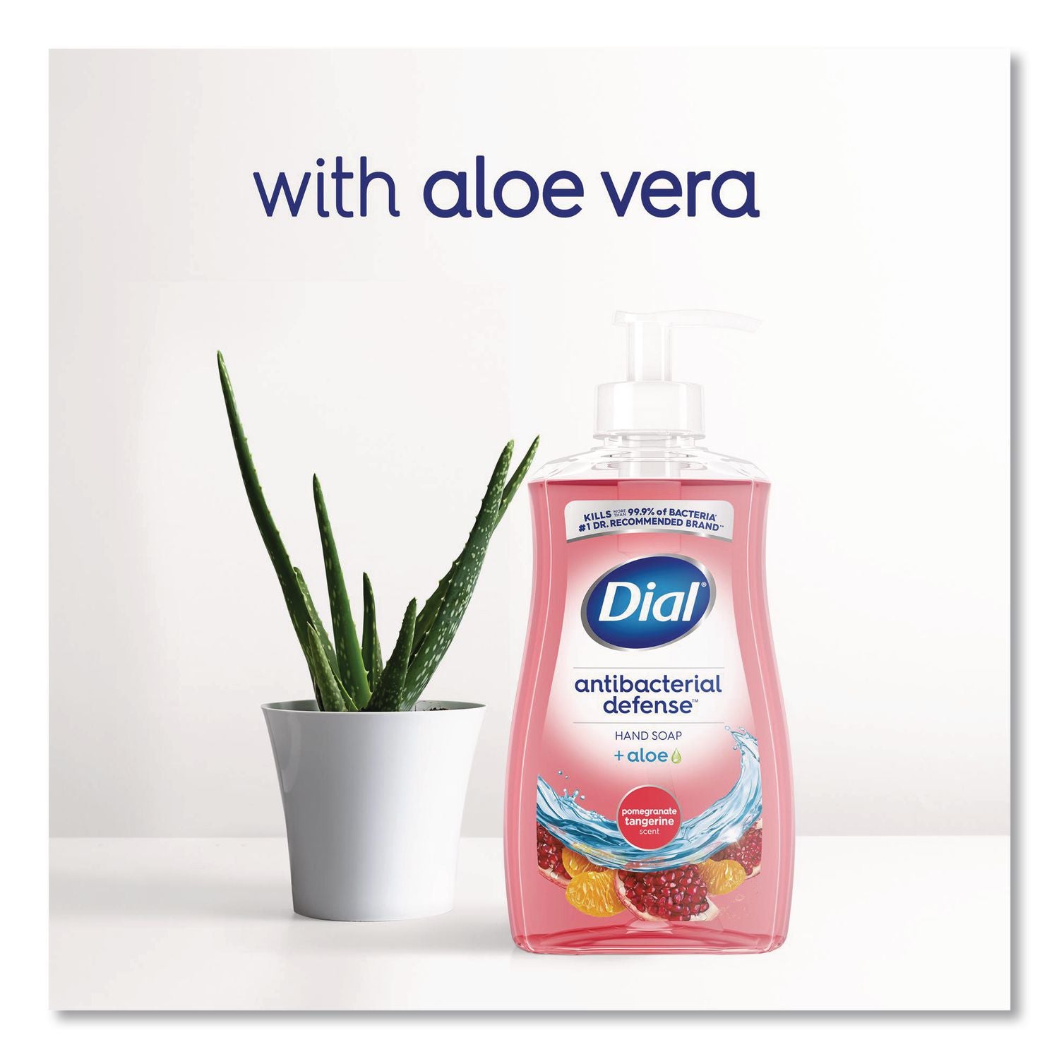 Antibacterial Liquid Hand Soap, Pomegranate Tangerine Scent, 11 oz, 12/Carton