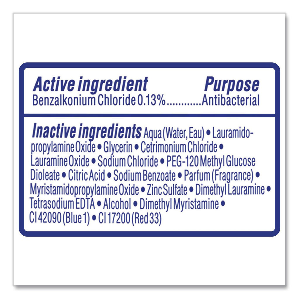 Antibacterial Liquid Hand Soap, Spring Water, 11 oz Pump Bottle, 12/Carton