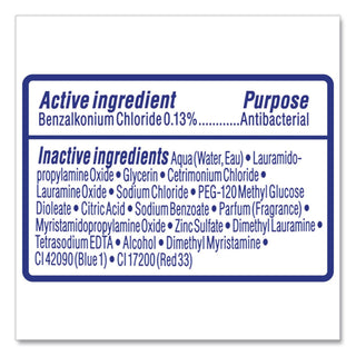 Antibacterial Liquid Hand Soap, Spring Water, 11 oz Pump Bottle, 12/Carton