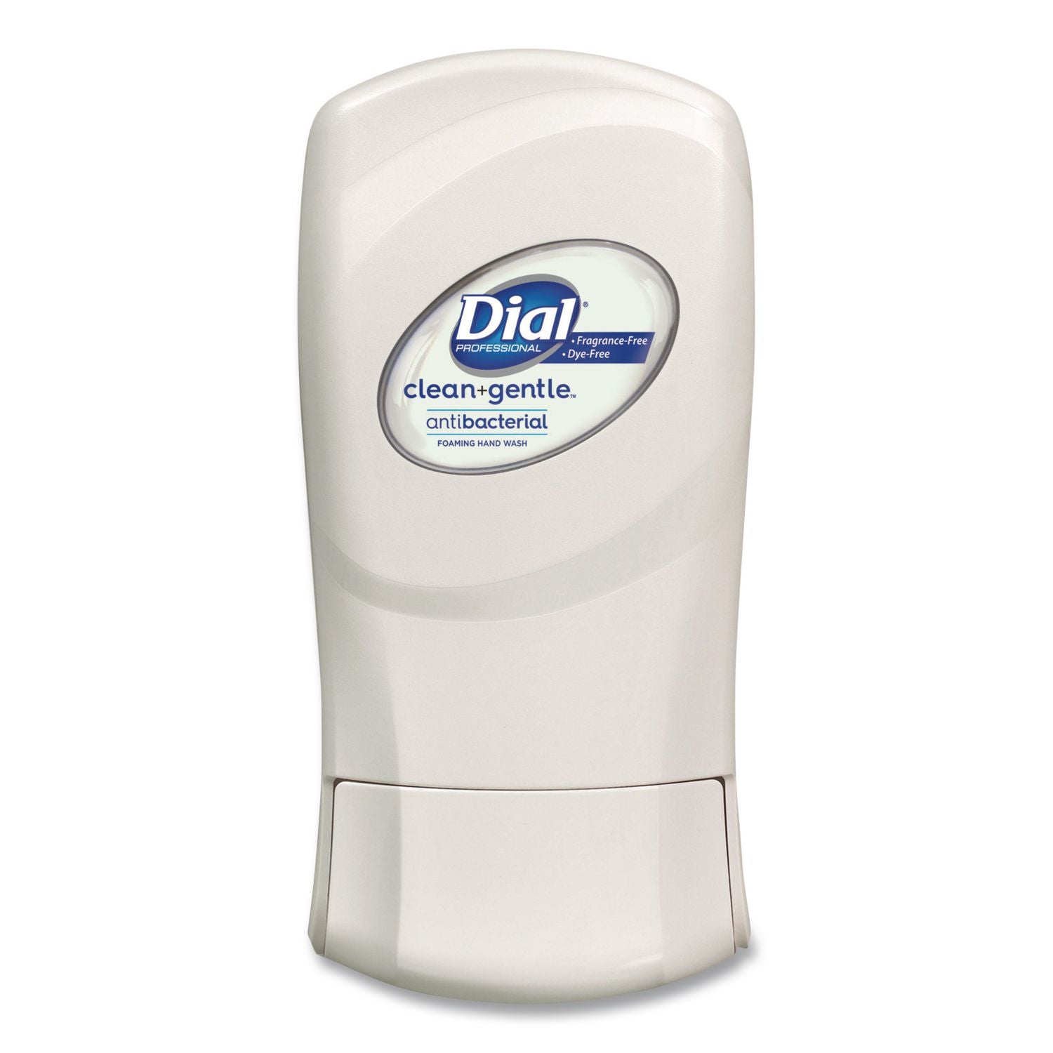 Clean+Gentle Antibacterial Foaming Hand Wash Refill for FIT Manual Dispenser, Fragrance Free, 1.2 L, 3/Carton