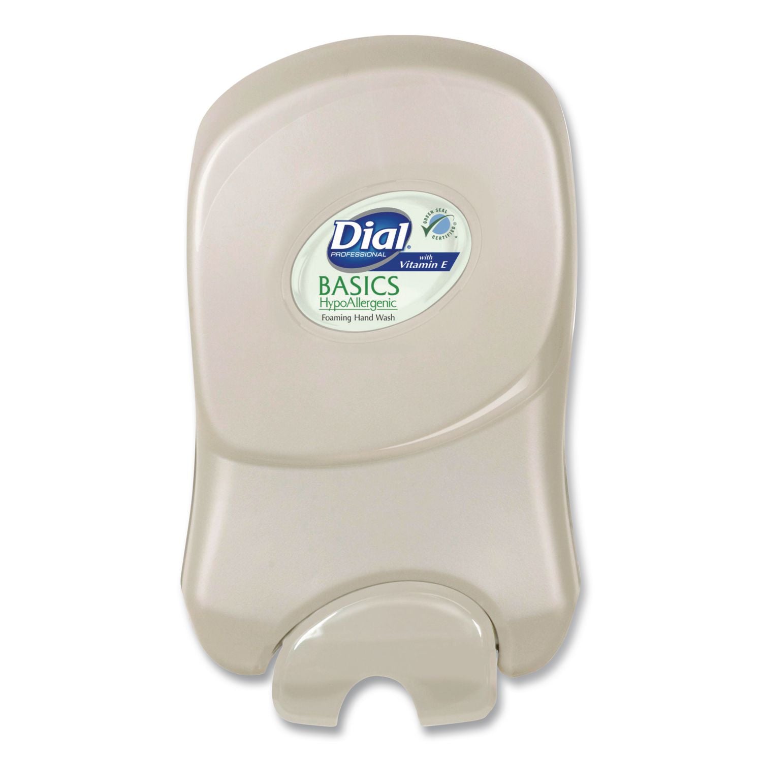 Basics Hypoallergenic Foaming Hand Wash Refill for Dial 1700 Dispenser, Honeysuckle, with Vitamin E, 1.7 L, 3/Carton