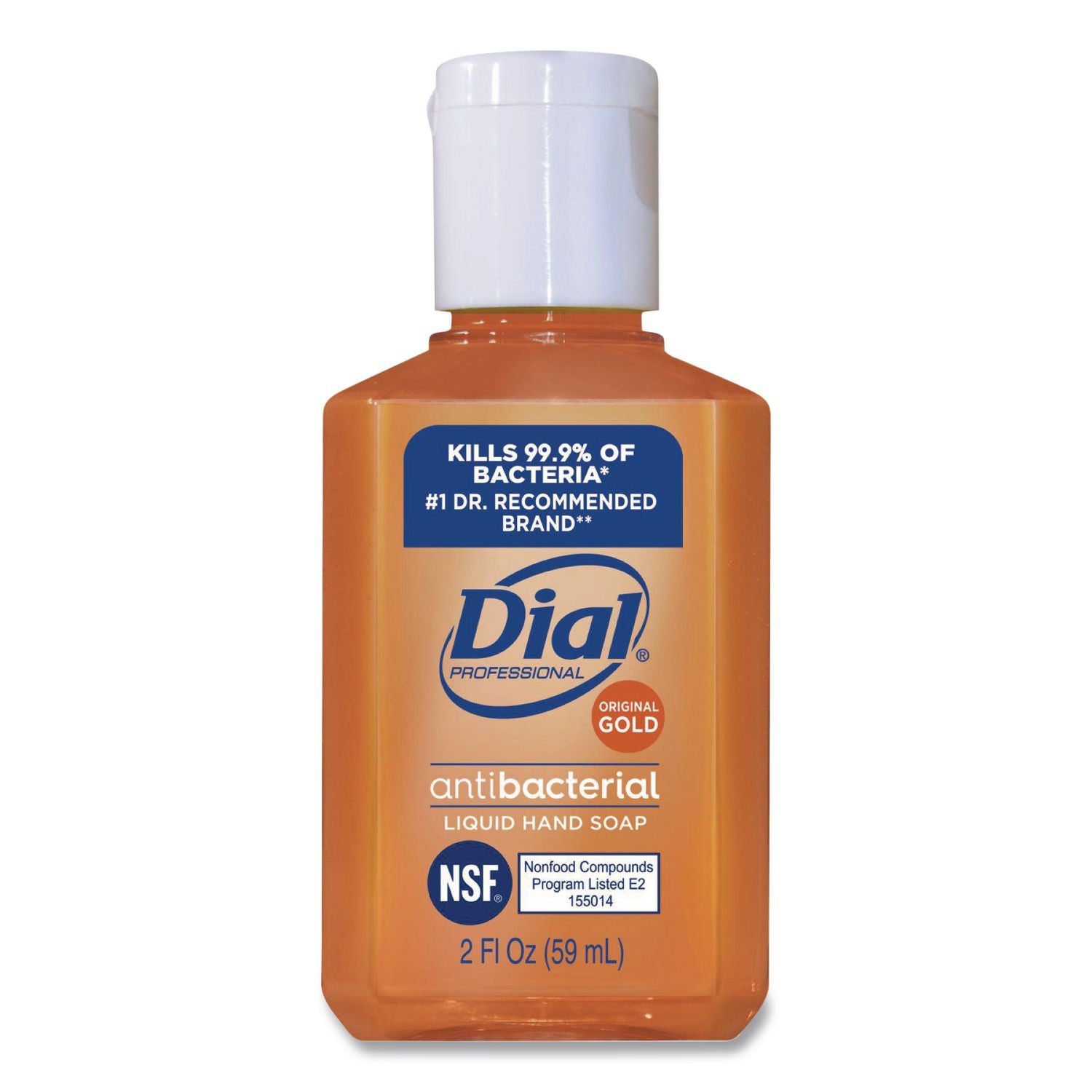 Gold Antibacterial Liquid Hand Soap, Floral, 2 oz, 144/Carton