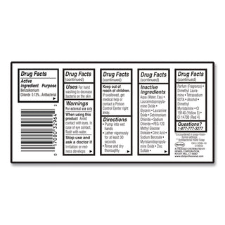 Gold Antibacterial Liquid Hand Soap, Floral, 2 oz, 144/Carton