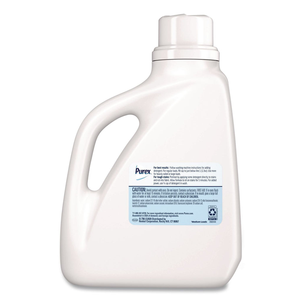 Free and Clear Liquid Laundry Detergent, Unscented, 75 oz Bottle, 6/Carton