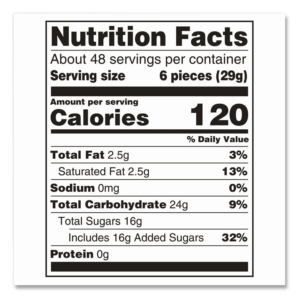 Original Fruit Chews, Assorted, 50 oz Bag, Ships in 1-3 Business Days