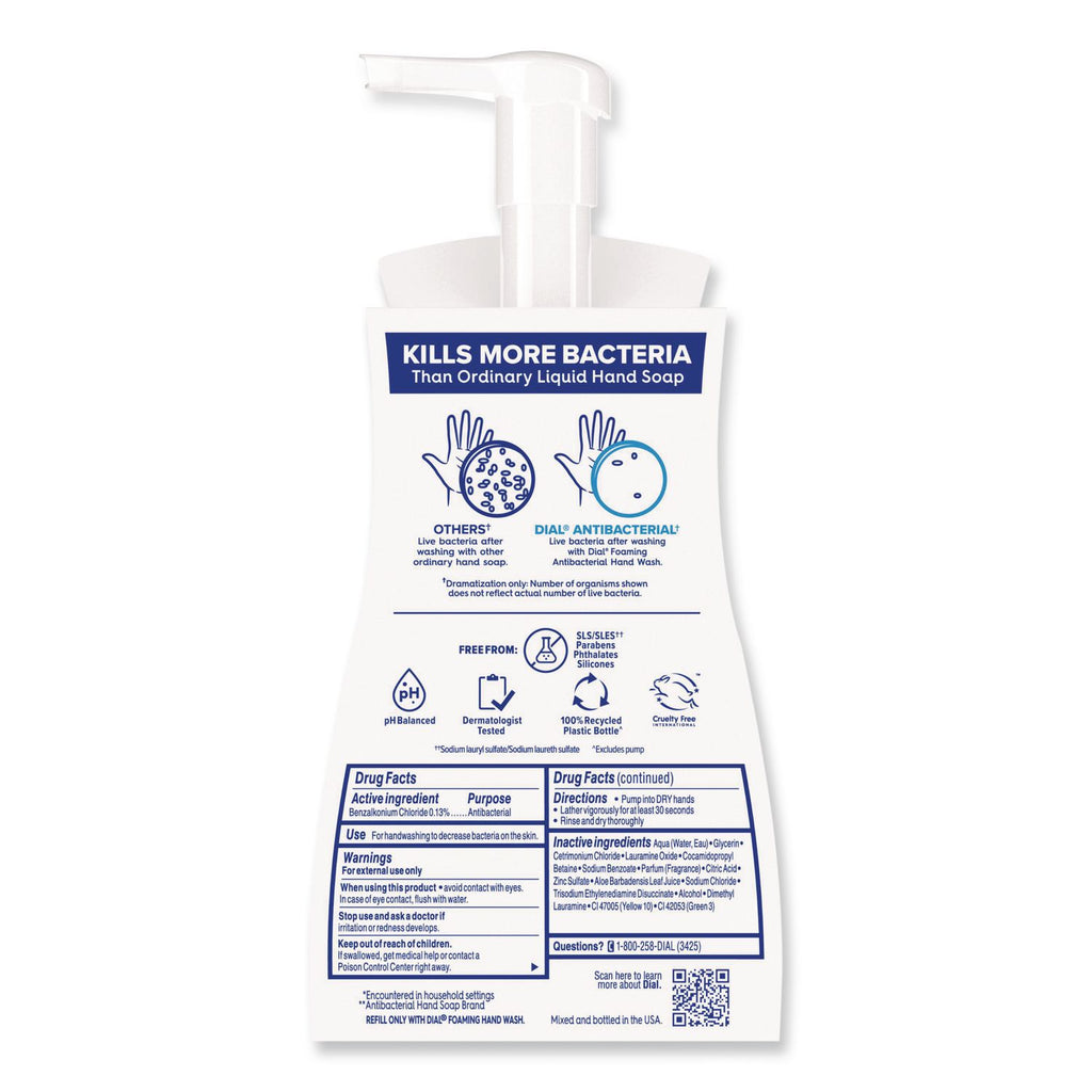 Antibacterial Foaming Hand Wash, Fresh Pear, 8 oz, 8/Carton