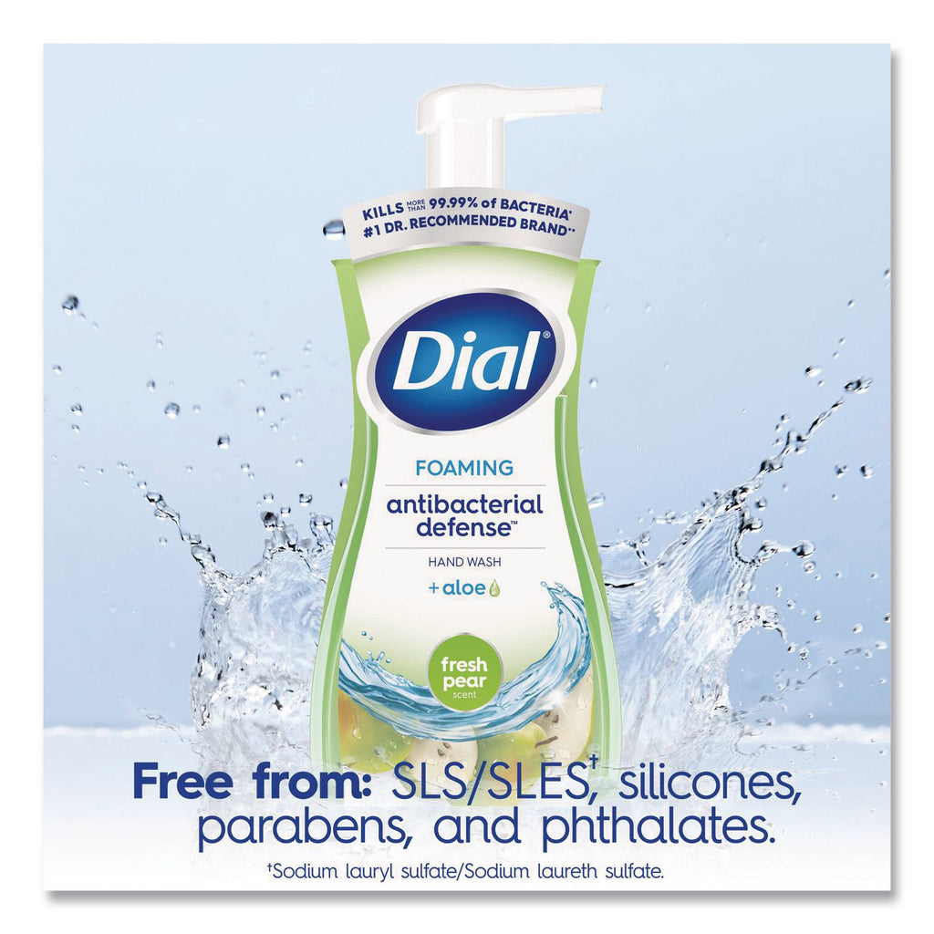 Antibacterial Foaming Hand Wash, Fresh Pear, 8 oz, 8/Carton